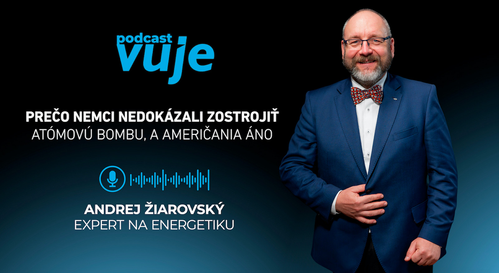 In the podcast VUJE #11 Andrej Žiarovský discusses why Germany failed to develop an atomic bomb during World War II, while the United States succeeded.