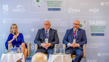 Nový jadrový blok - príležitosť a výzva pre budúcnosť energetiky SR. Na konferencii sme boli hrdým partnerom